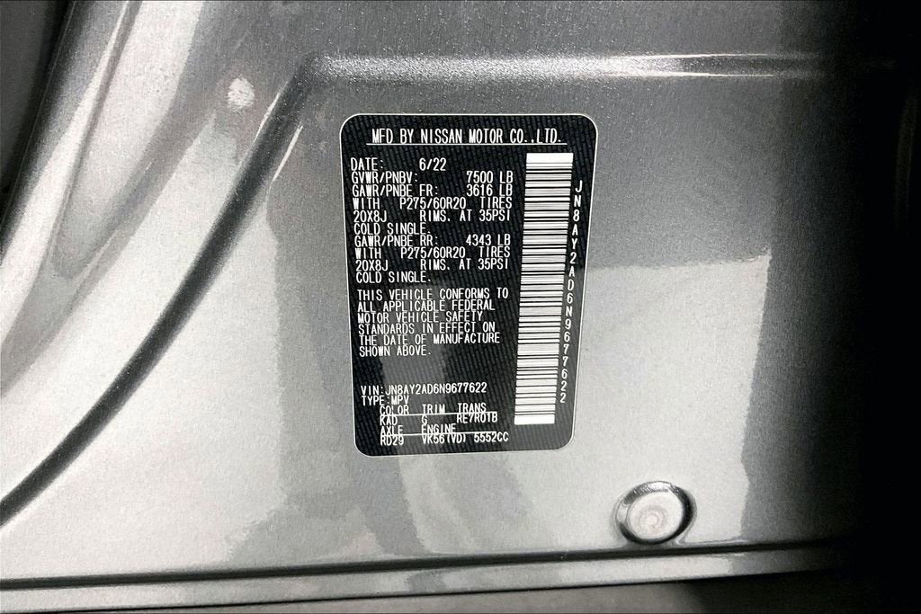 2022 Nissan Armada SV 4WD