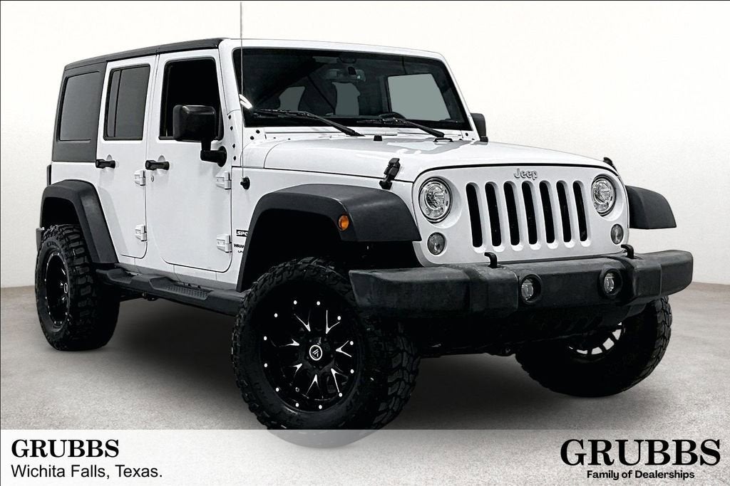 2018 Jeep Wrangler JK Unlimited Sport S 4x4