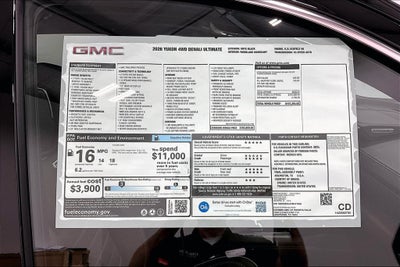 2026 GMC Yukon Denali Ultimate