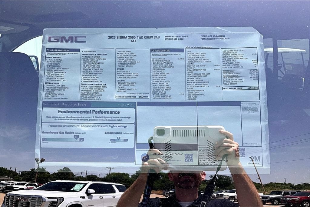 2026 GMC Sierra 2500 HD SLE