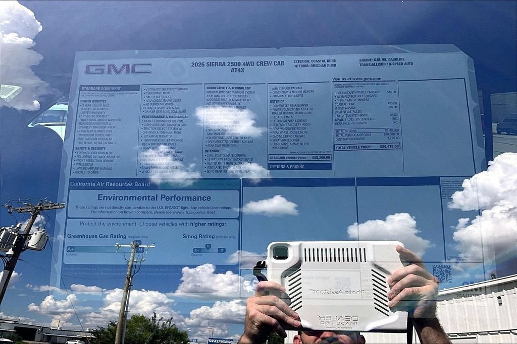 2026 GMC Sierra 2500 HD AT4X