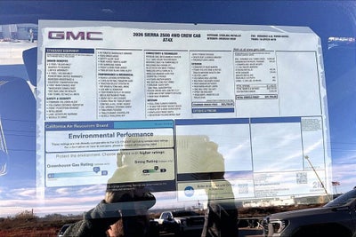 2026 GMC Sierra 2500 HD AT4X