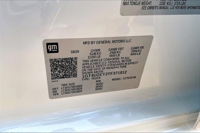2026 GMC Sierra 2500 HD AT4X