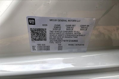 2026 GMC Sierra 2500 HD AT4X