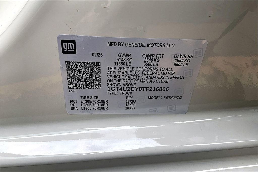 2026 GMC Sierra 2500 HD AT4X