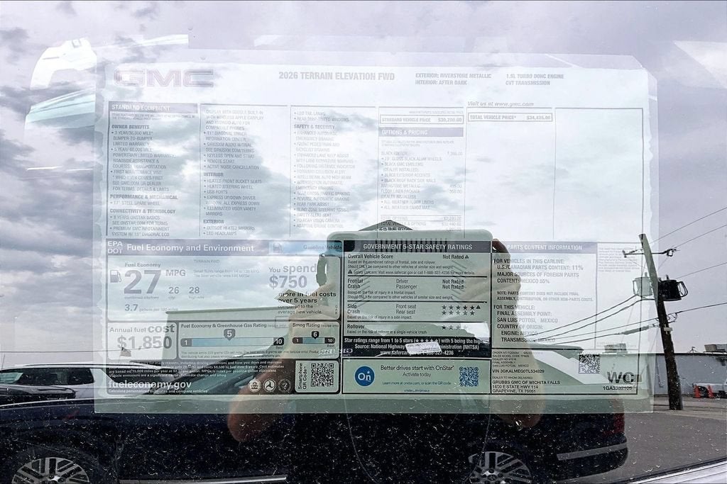 2026 GMC Terrain Elevation