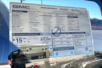 2026 GMC Sierra 1500 AT4X