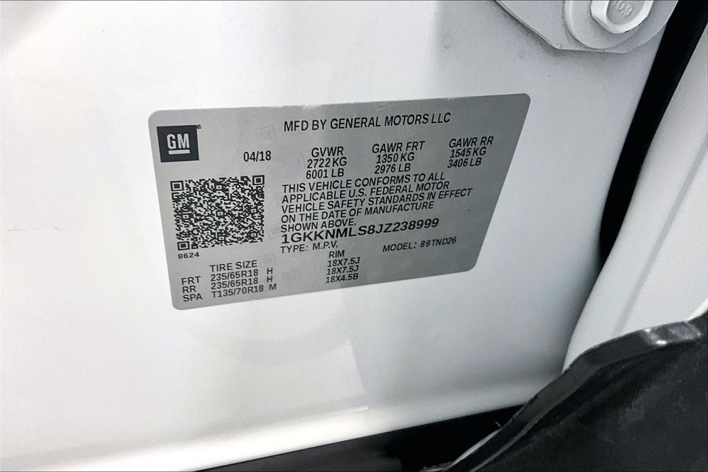 2018 GMC Acadia SLT-1