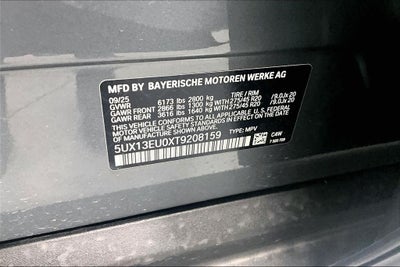 2026 BMW X5 sDrive40i
