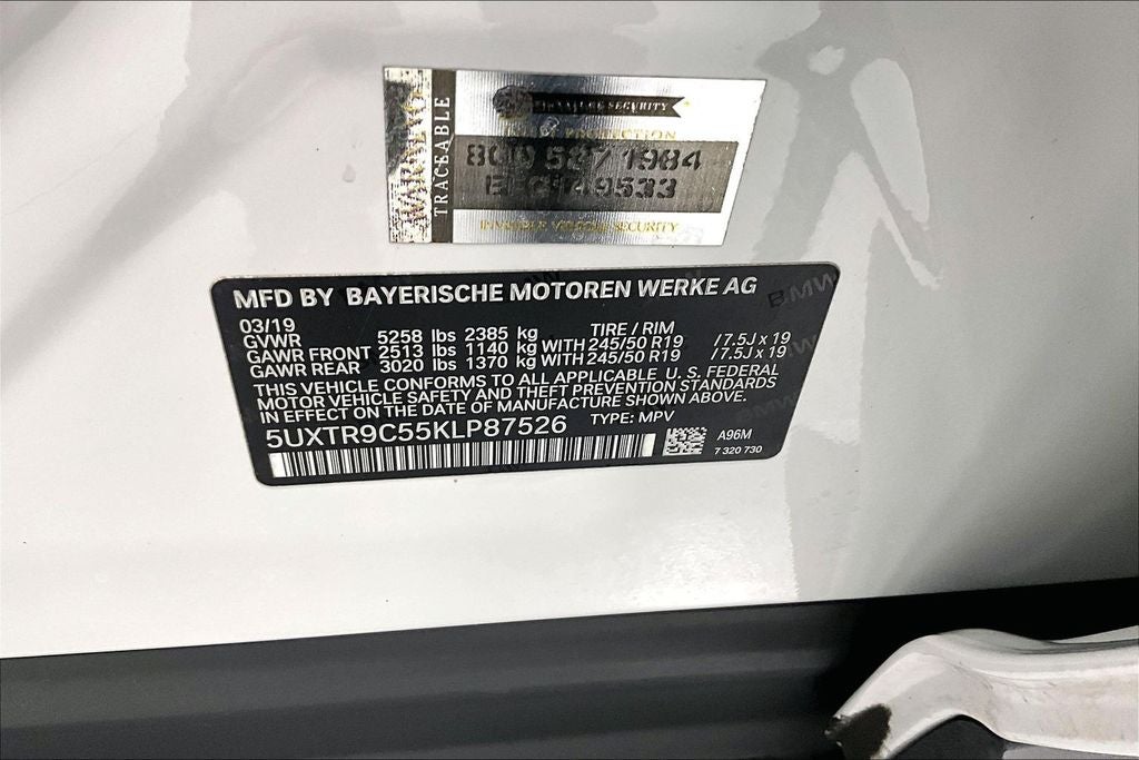 2019 BMW X3 xDrive30i