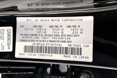 2026 Mazda Mazda3 2.5 S