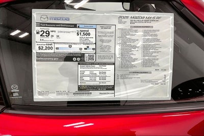 2025 Mazda Mazda MX-5 Miata RF Grand Touring