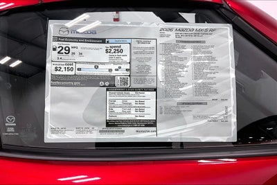 2026 Mazda Mazda MX-5 Miata RF Grand Touring