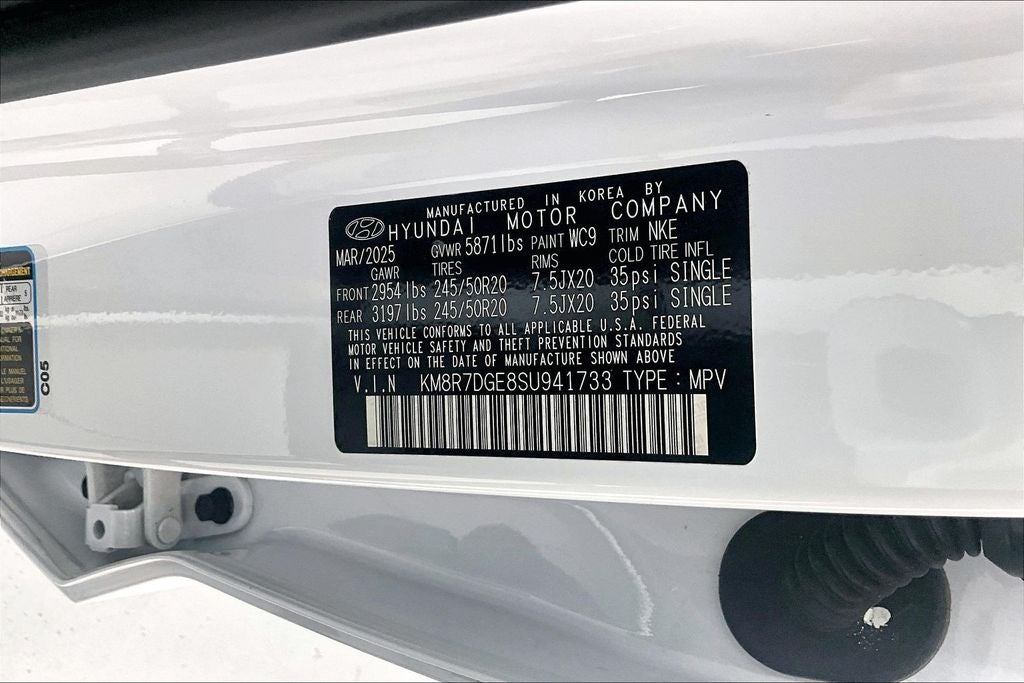 2025 Hyundai Palisade Calligraphy Night Edition