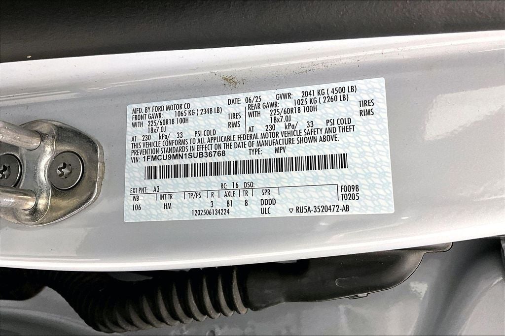 2025 Ford Escape ST-Line