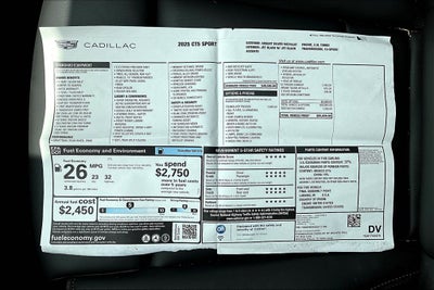 2025 Cadillac CT5 Sport