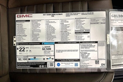 2027 GMC Acadia Denali Ultimate