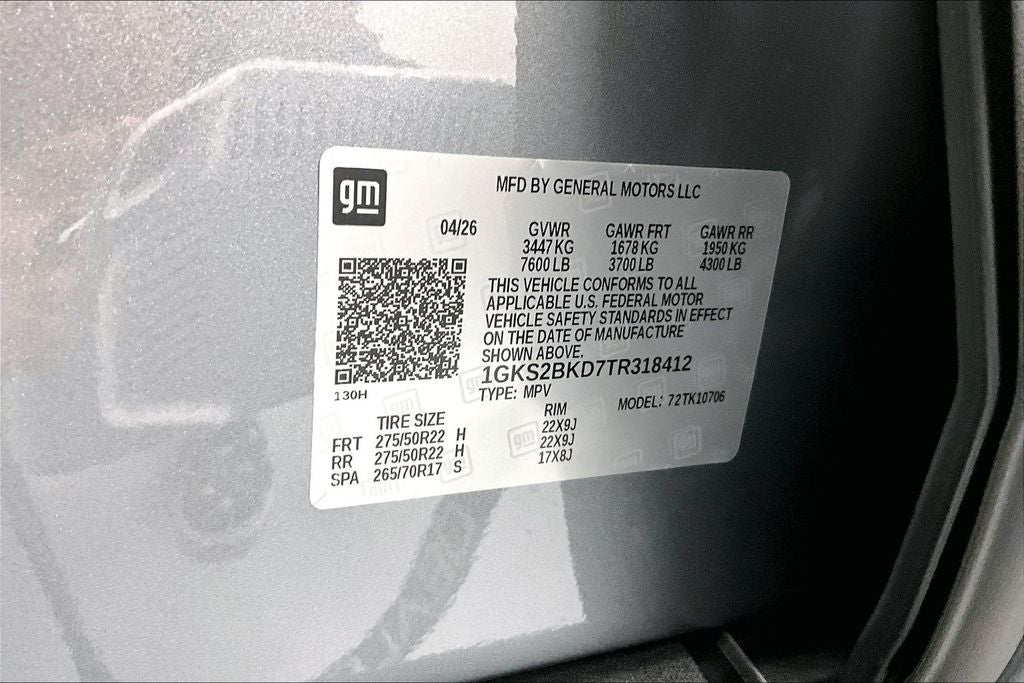 2026 GMC Yukon Elevation