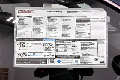 2026 GMC Yukon Denali