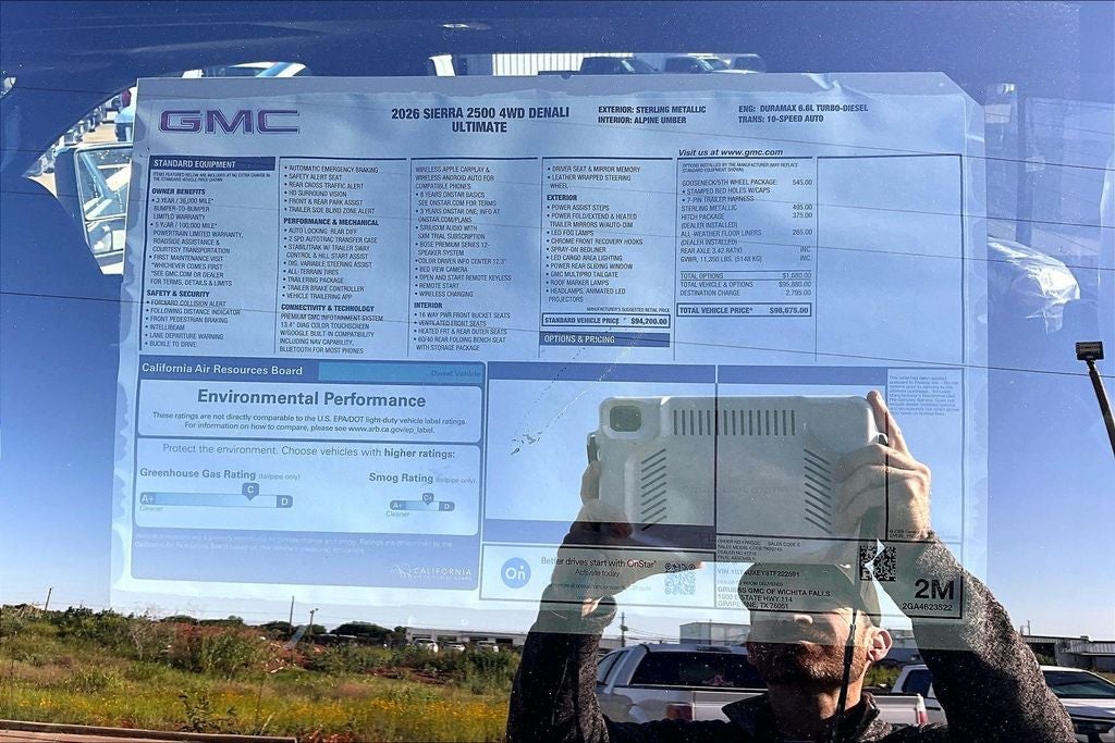 2026 GMC Sierra 2500HD Denali Ultimate