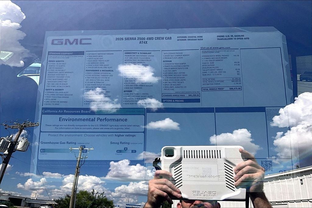 2026 GMC Sierra 2500HD AT4X