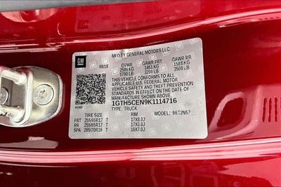 2019 GMC Canyon SLE1