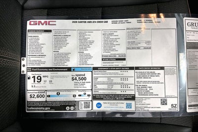 2026 GMC Canyon AT4