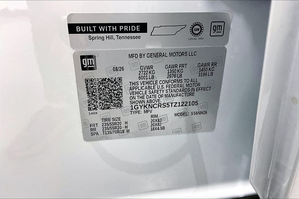 2026 Cadillac XT5 Premium Luxury