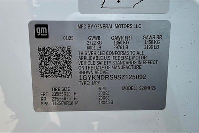 2025 Cadillac XT5 Premium Luxury