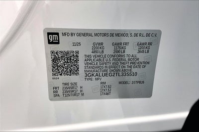 2026 GMC Terrain Elevation