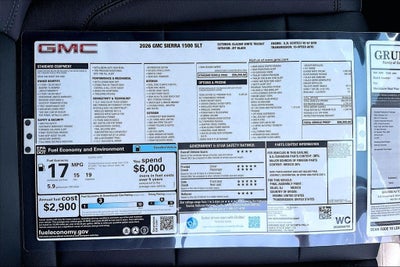 2026 GMC Sierra 1500 SLT