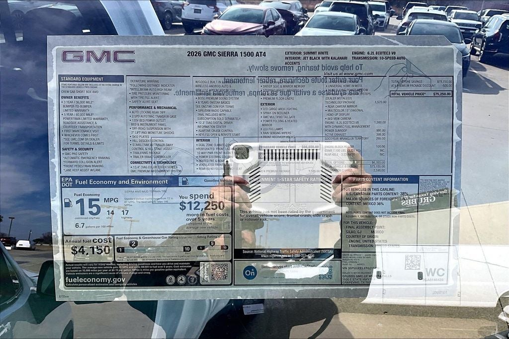 2026 GMC Sierra 1500 AT4