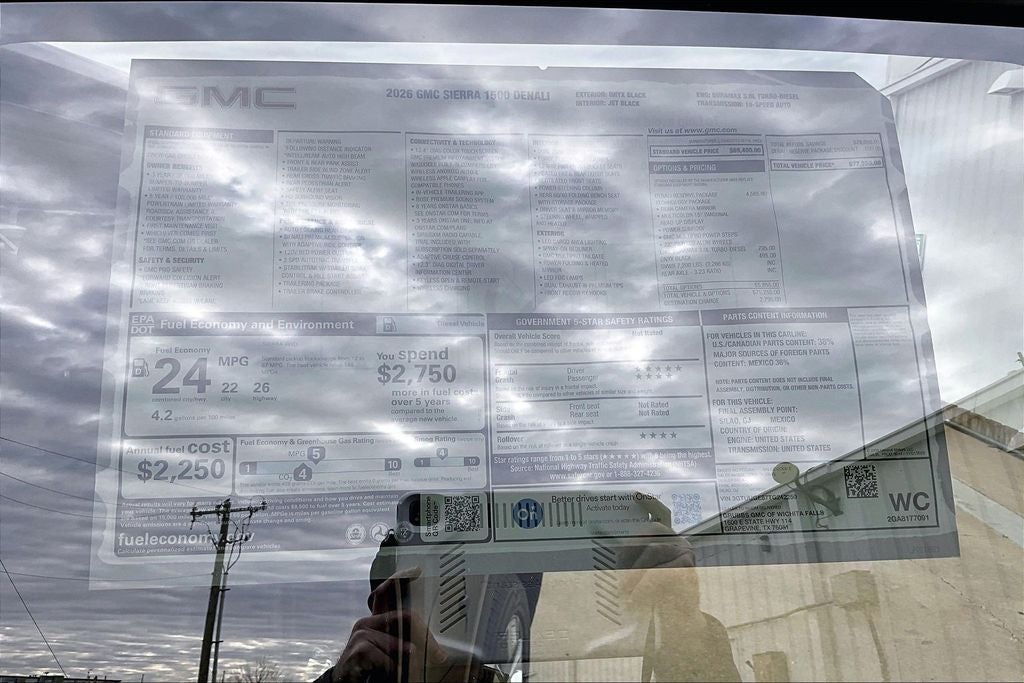 2026 GMC Sierra 1500 Denali