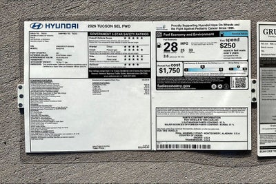 2026 Hyundai Tucson SEL