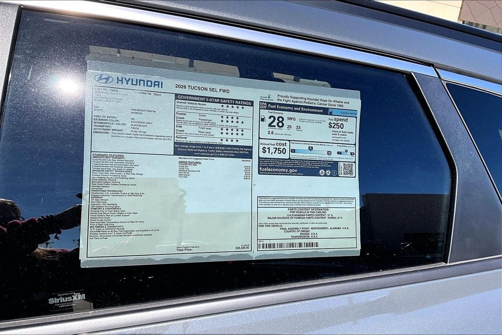 2026 Hyundai Tucson SEL