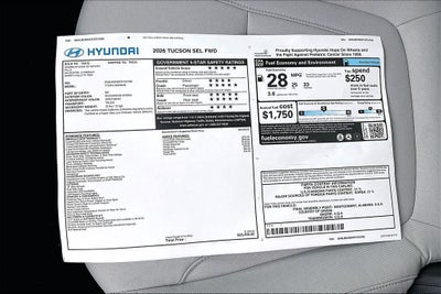 2026 Hyundai Tucson SEL
