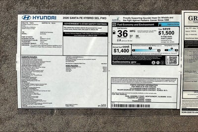 2026 Hyundai Santa Fe Hybrid SEL