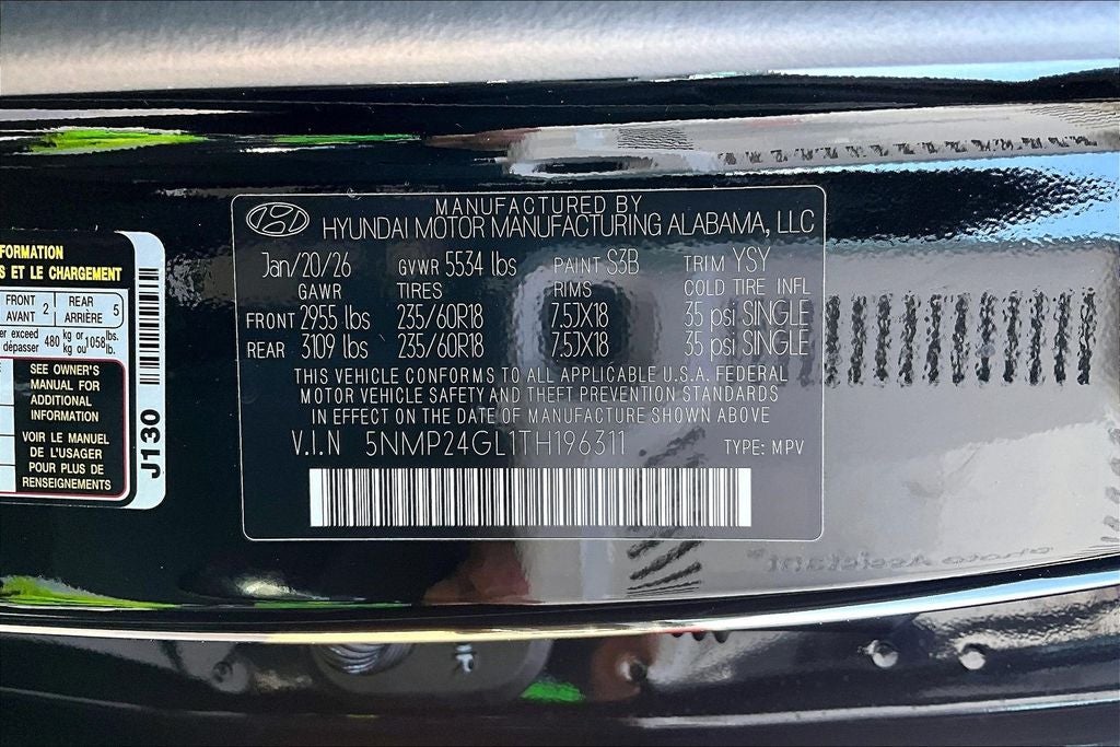 2026 Hyundai Santa Fe SEL