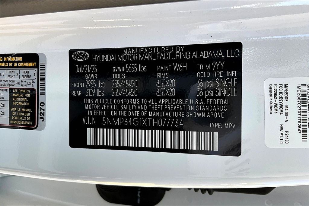 2026 Hyundai Santa Fe Hybrid Limited