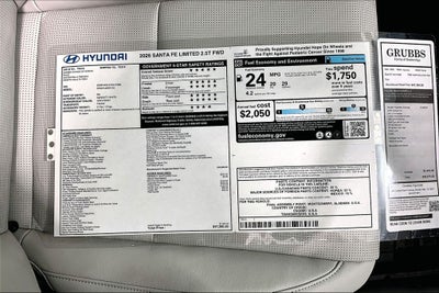 2026 Hyundai Santa Fe Limited