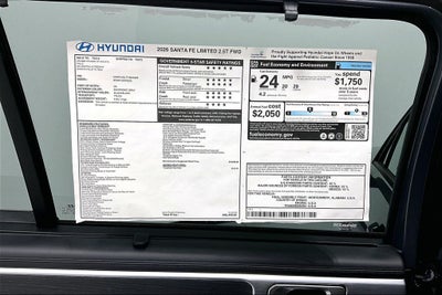 2026 Hyundai Santa Fe Limited