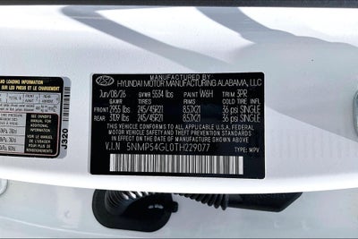 2026 Hyundai Santa Fe Calligraphy