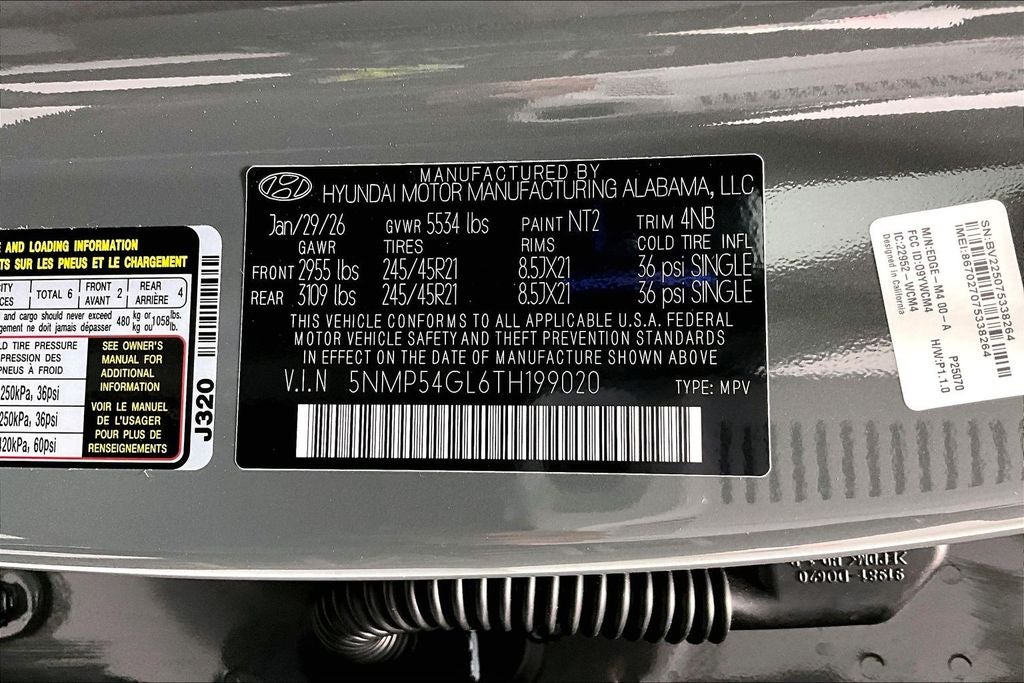 2026 Hyundai Santa Fe Calligraphy