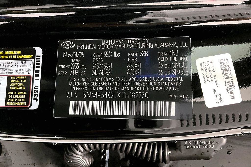 2026 Hyundai Santa Fe Calligraphy