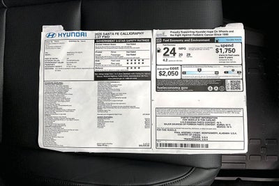 2026 Hyundai Santa Fe Calligraphy