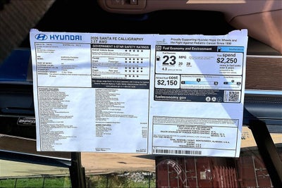 2026 Hyundai Santa Fe Calligraphy