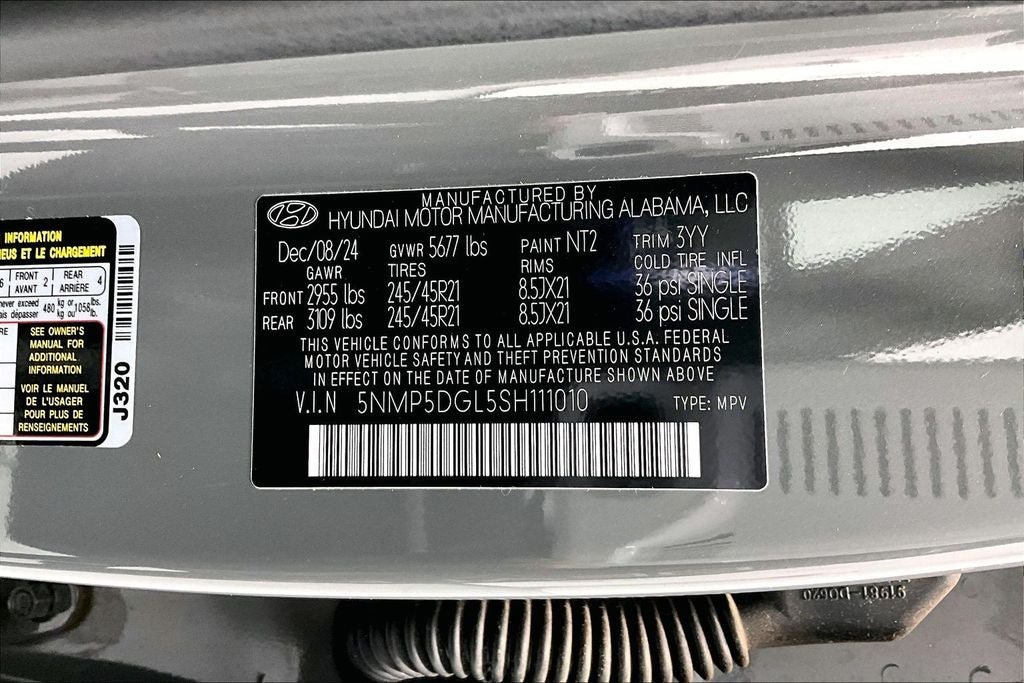 2025 Hyundai Santa Fe Calligraphy
