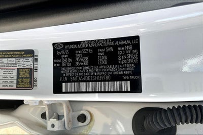 2025 Hyundai Santa Cruz SE