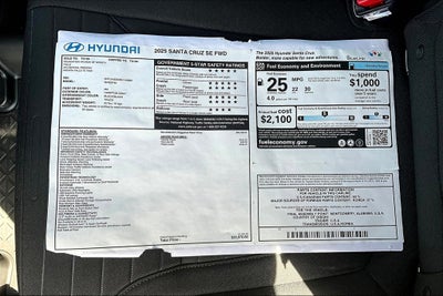2025 Hyundai Santa Cruz SE