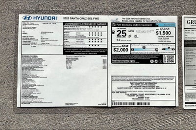 2026 Hyundai Santa Cruz SEL